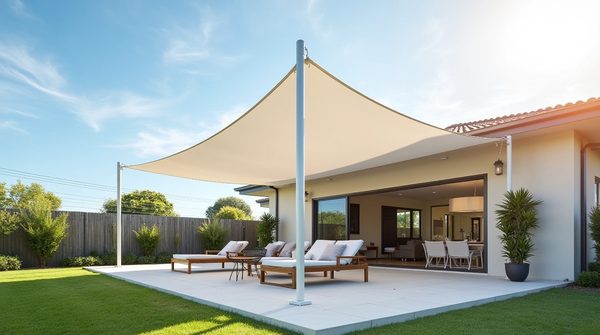 Stylish shade sails: affordable options for every outdoor space